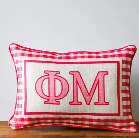 Gingham Pillows