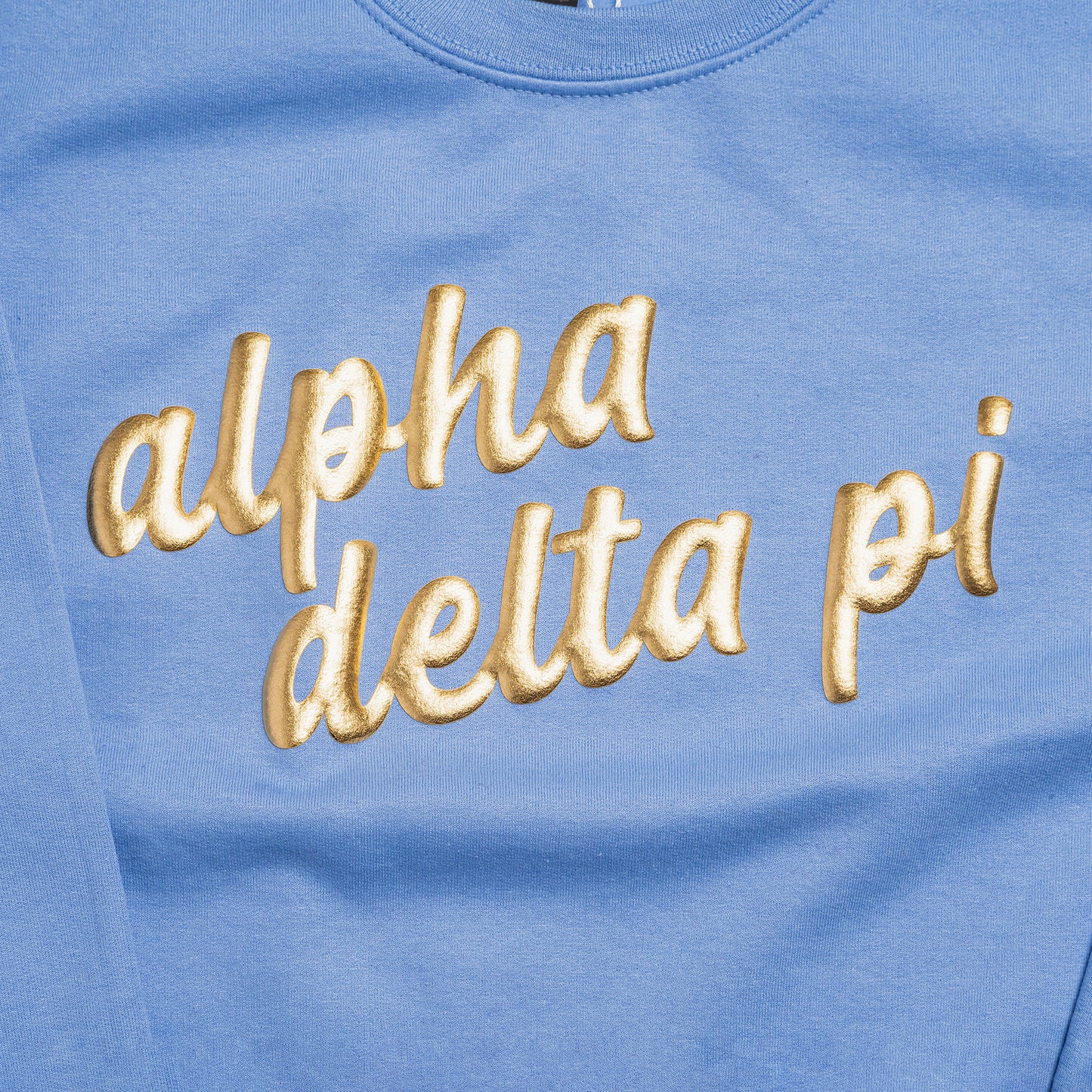 Gold Puff Sweatshirt