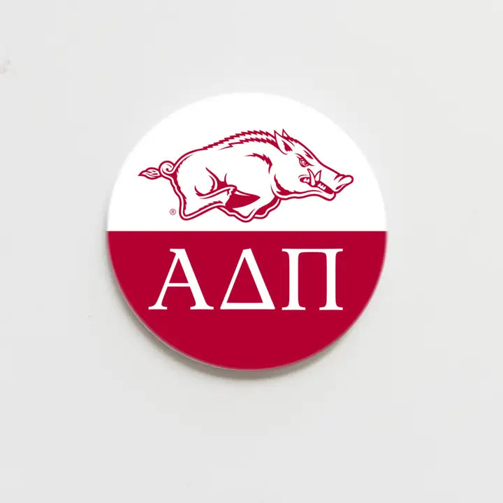Dixie Razorback Razorback Button – The Greek Store