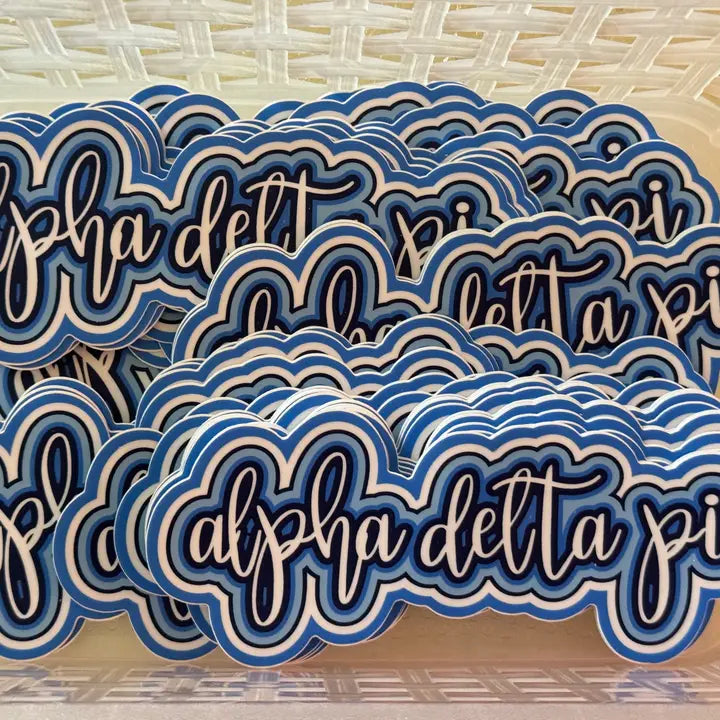 Sorority Name Decal