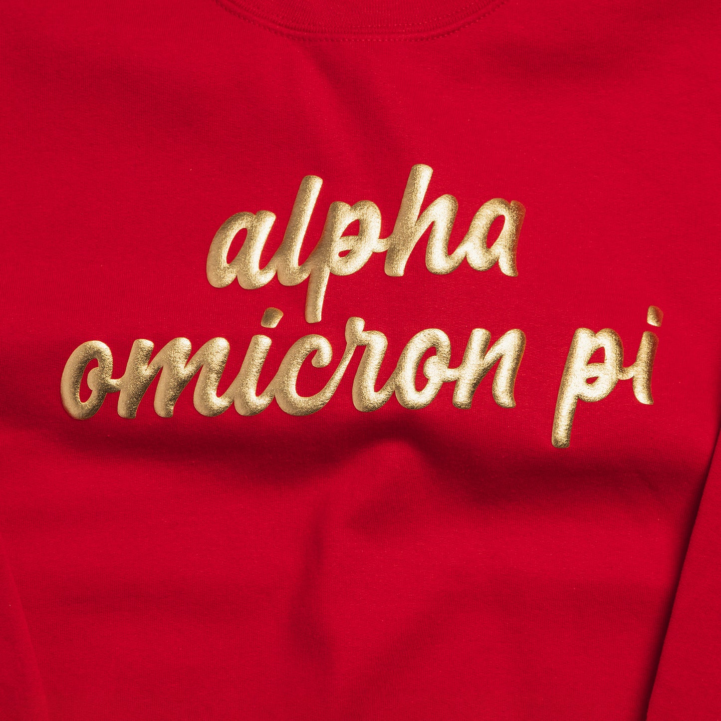 Gold Puff Sweatshirt