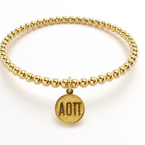 Gold Bead Bracelet