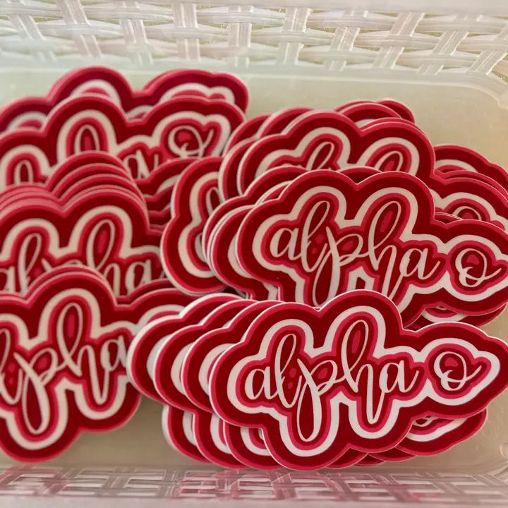 Sorority Name Decal