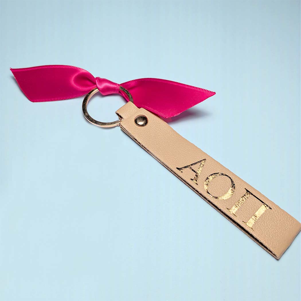 Skinny Leather Key Chain