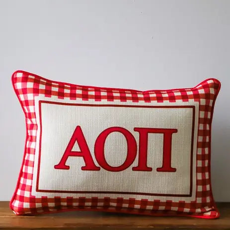 Gingham Pillows