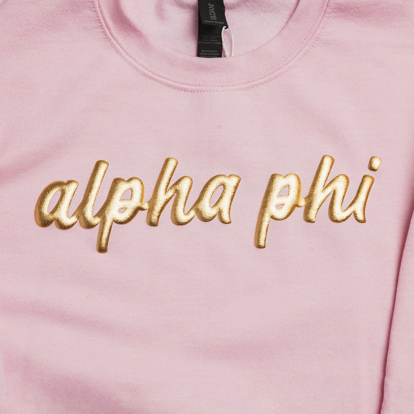 Gold Puff Sweatshirt