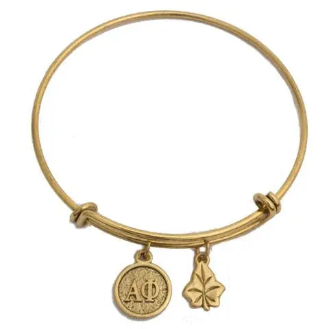 Expandable Bracelet with Charm & Symbol