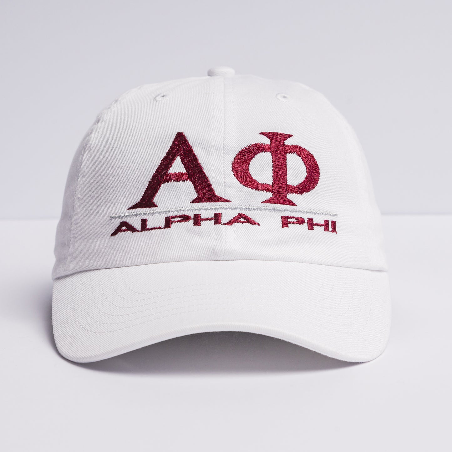 Embroidered Line Hat