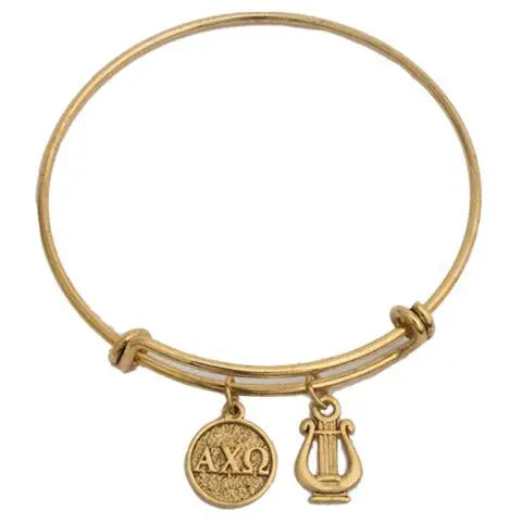 Expandable Bracelet with Charm & Symbol