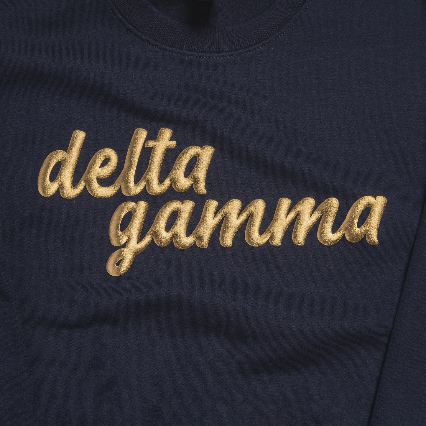 Gold Puff Sweatshirt