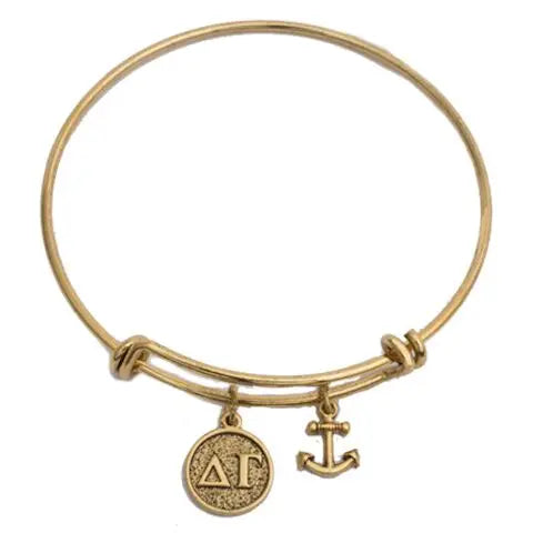 Expandable Bracelet with Charm & Symbol