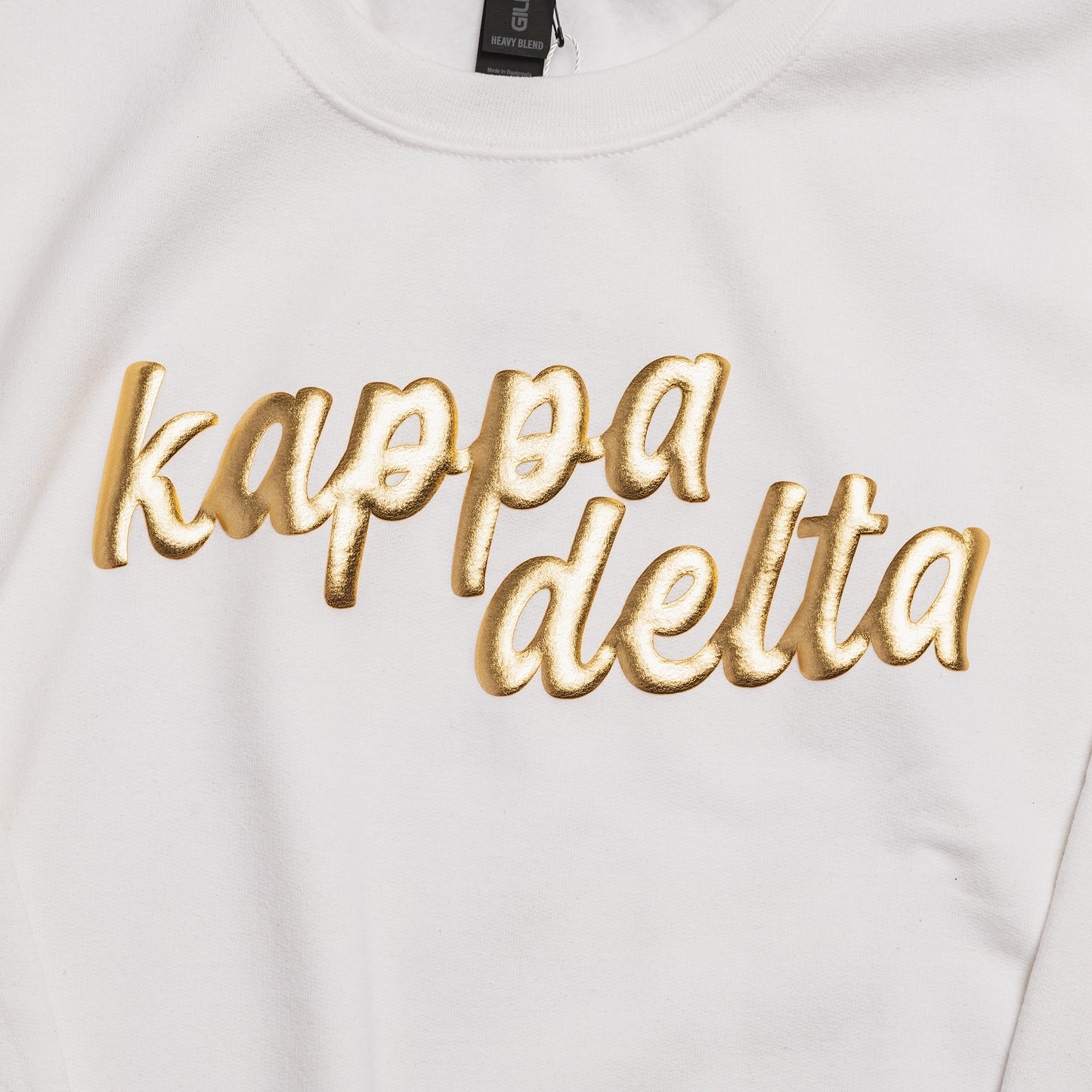 Gold Puff Sweatshirt