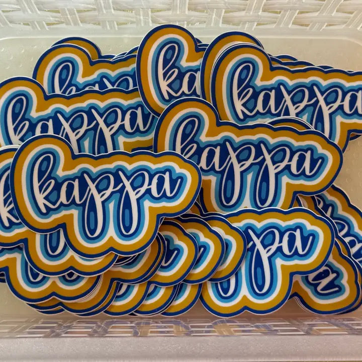 Sorority Name Decal