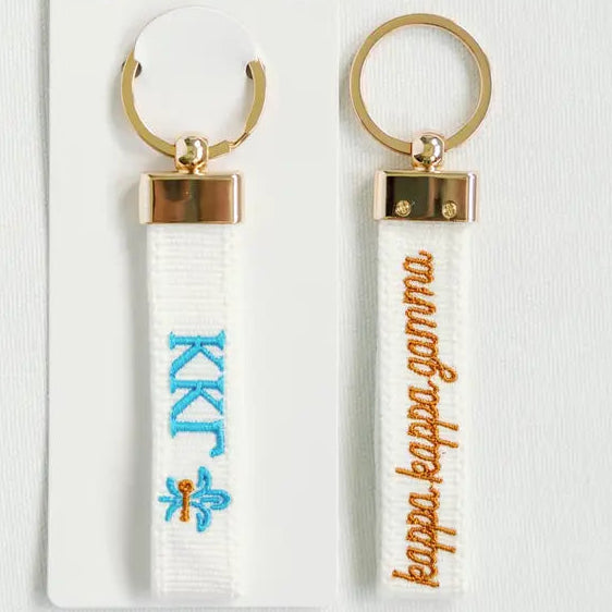 Embroidered Key Chain