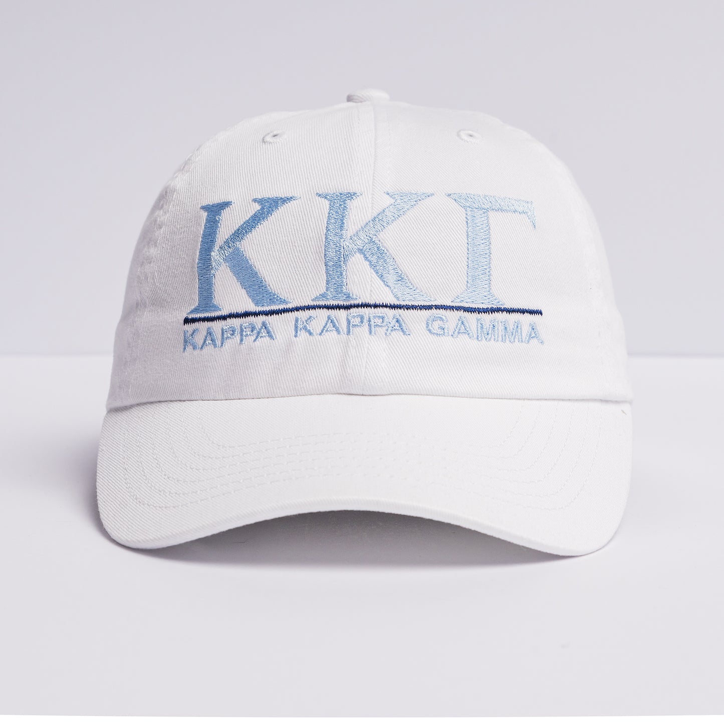 Embroidered Line Hat