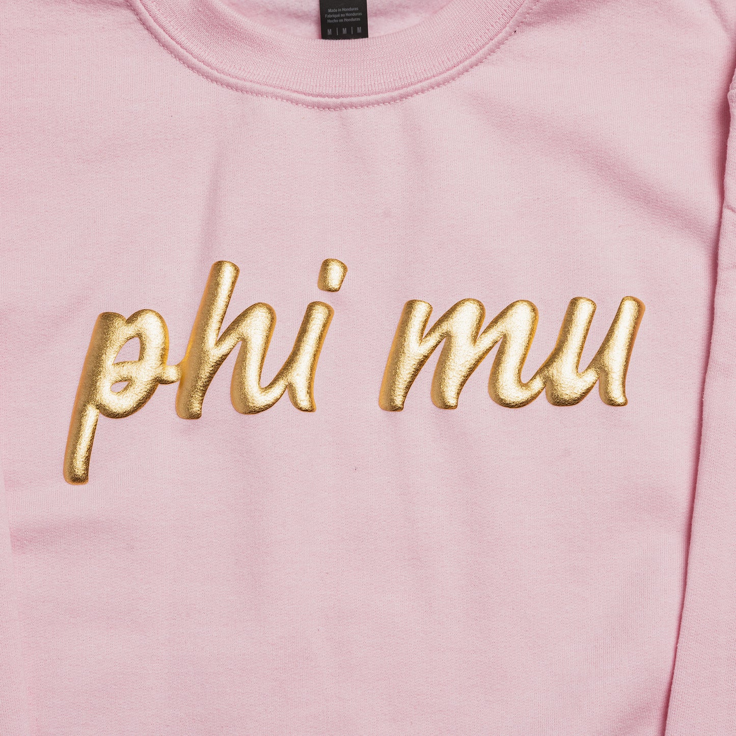 Gold Puff Sweatshirt