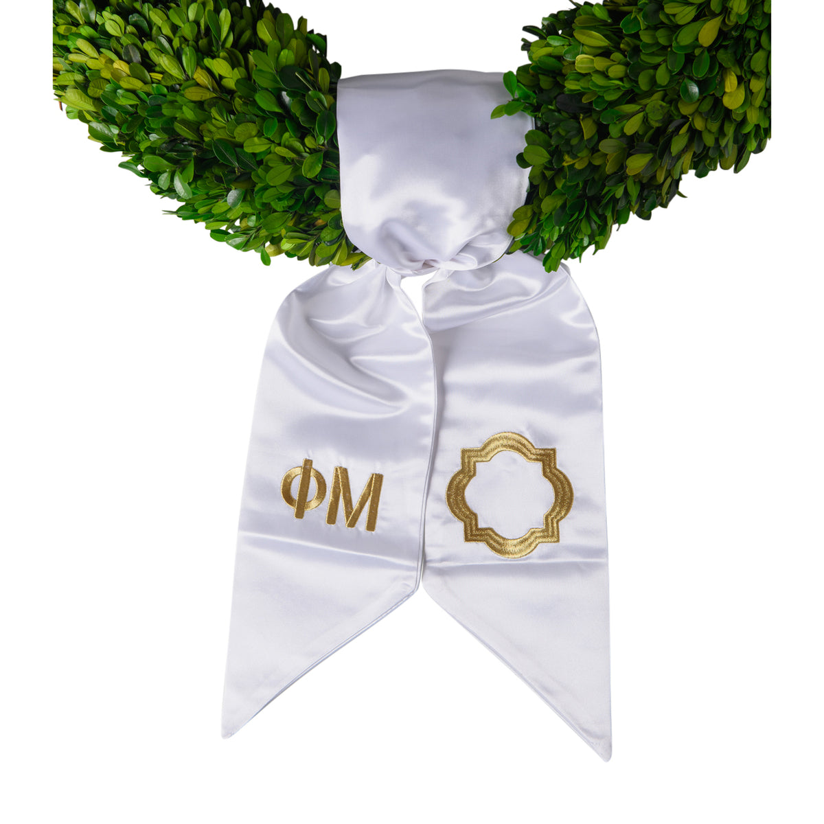 Wreath Sashes