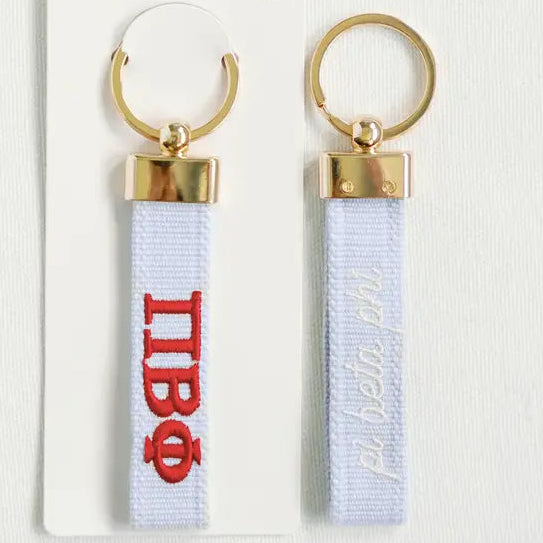 Embroidered Key Chain