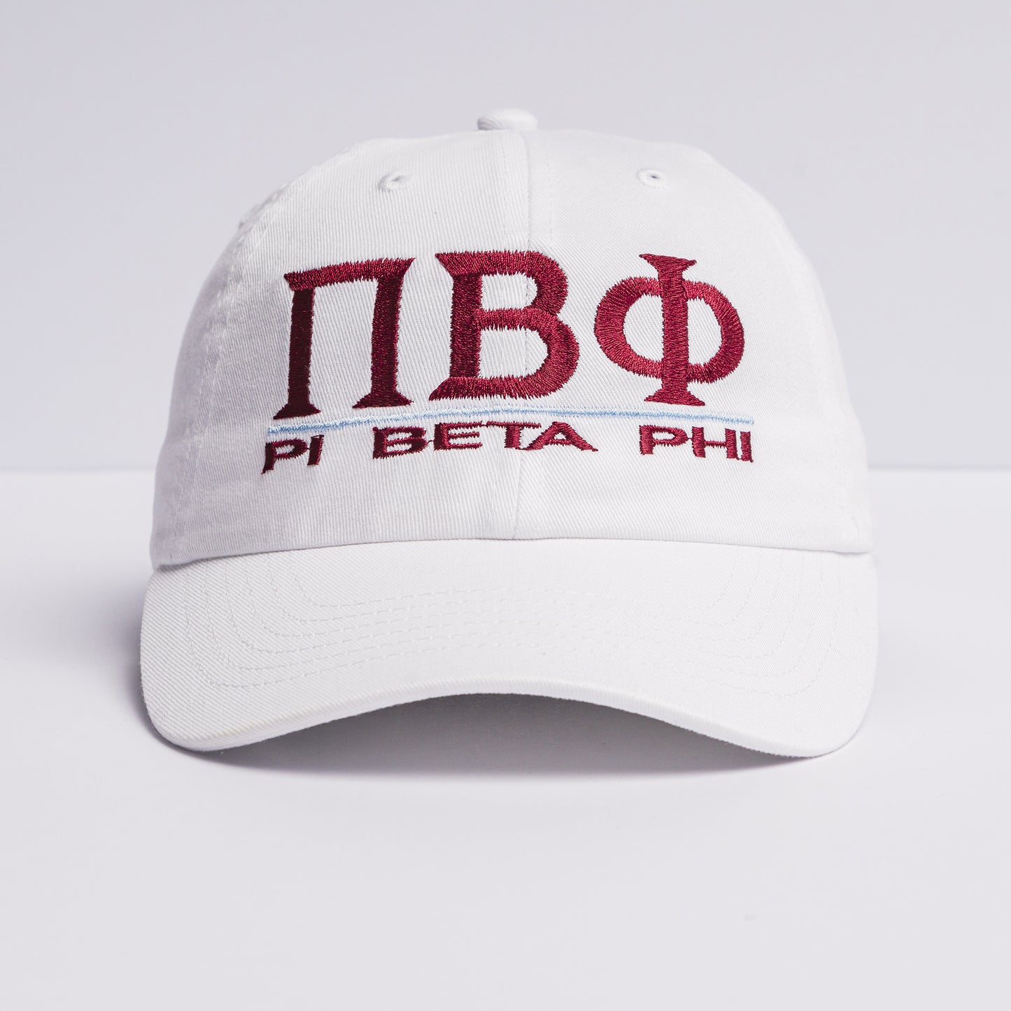 Embroidered Line Hat