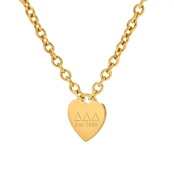 Heart Tag Necklace