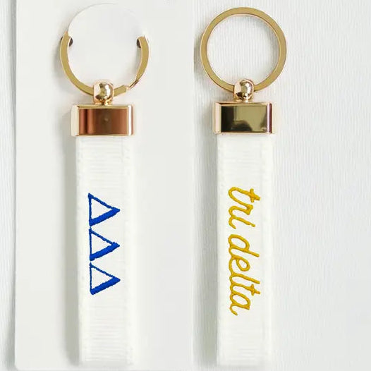 Embroidered Key Chain