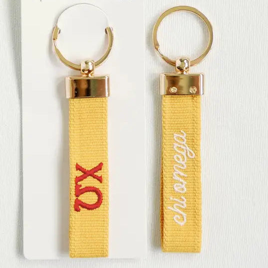 Embroidered Key Chain