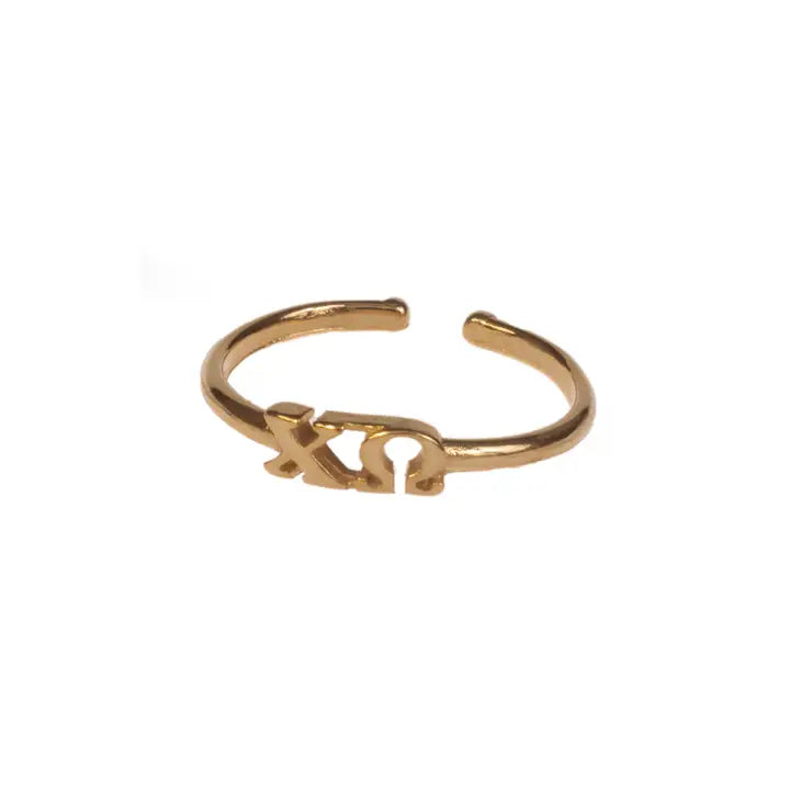 Greek Letter Ring