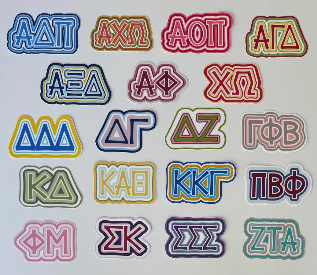Letters Decal