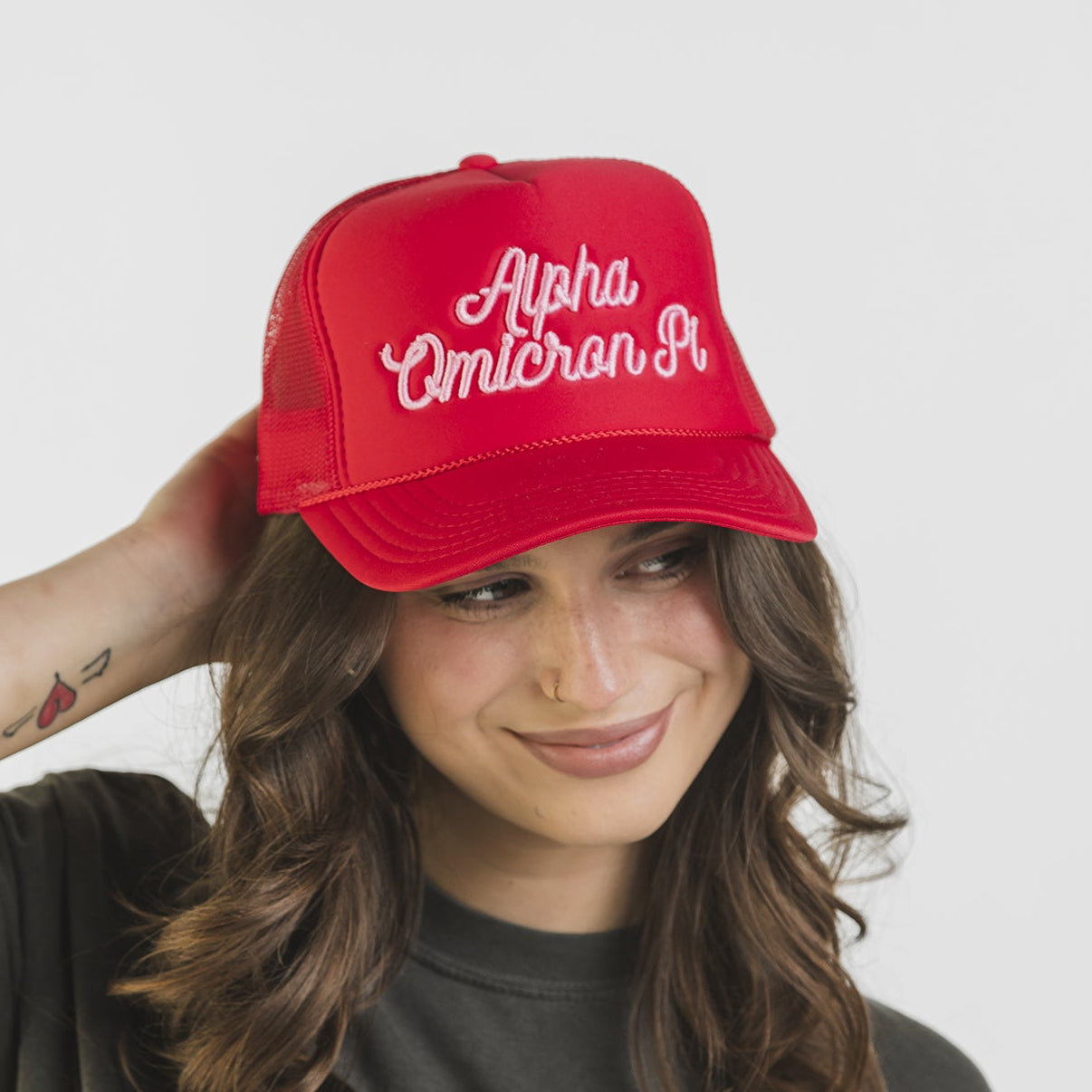 Embroidered Trucker Hat