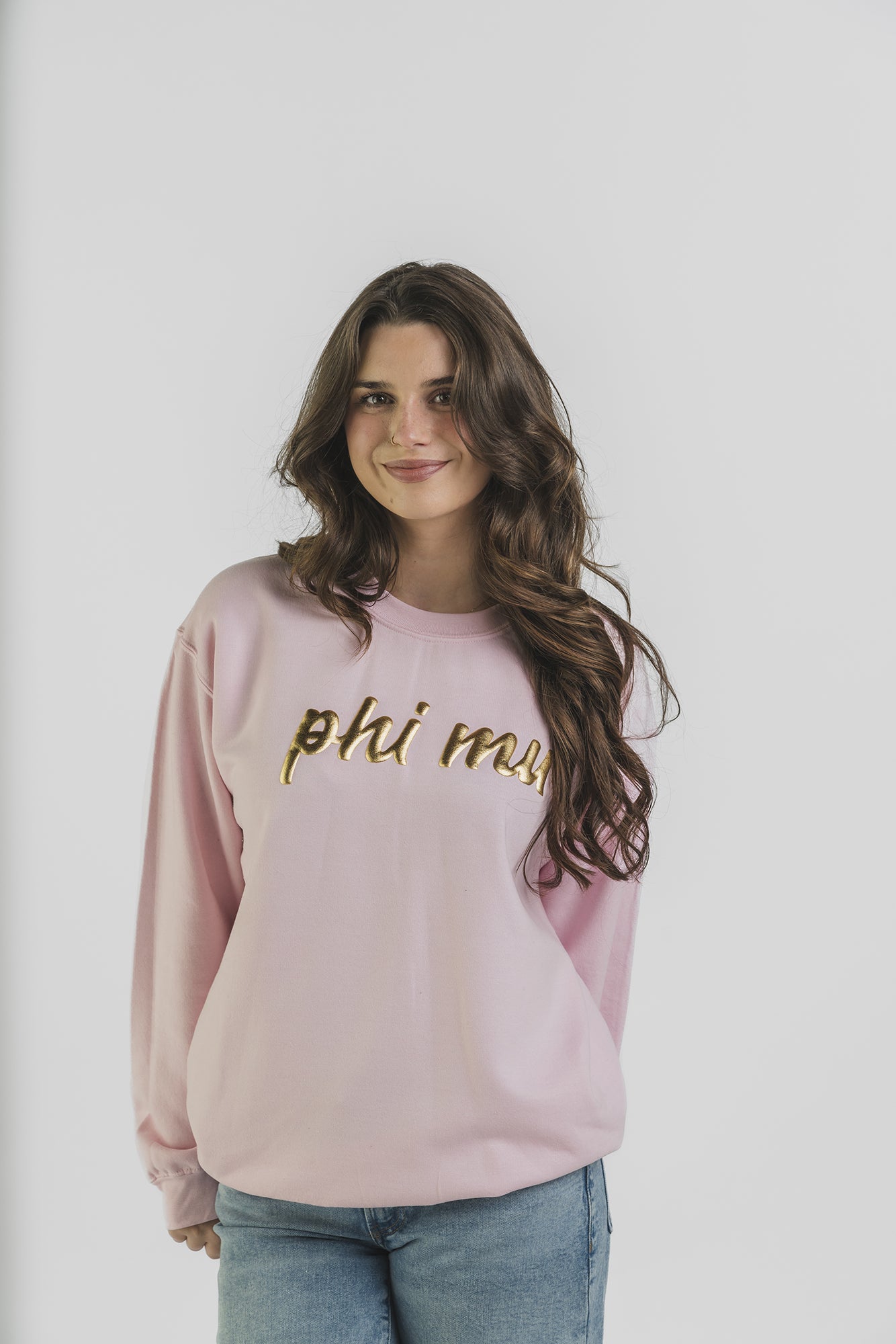 Gold Puff Sweatshirt