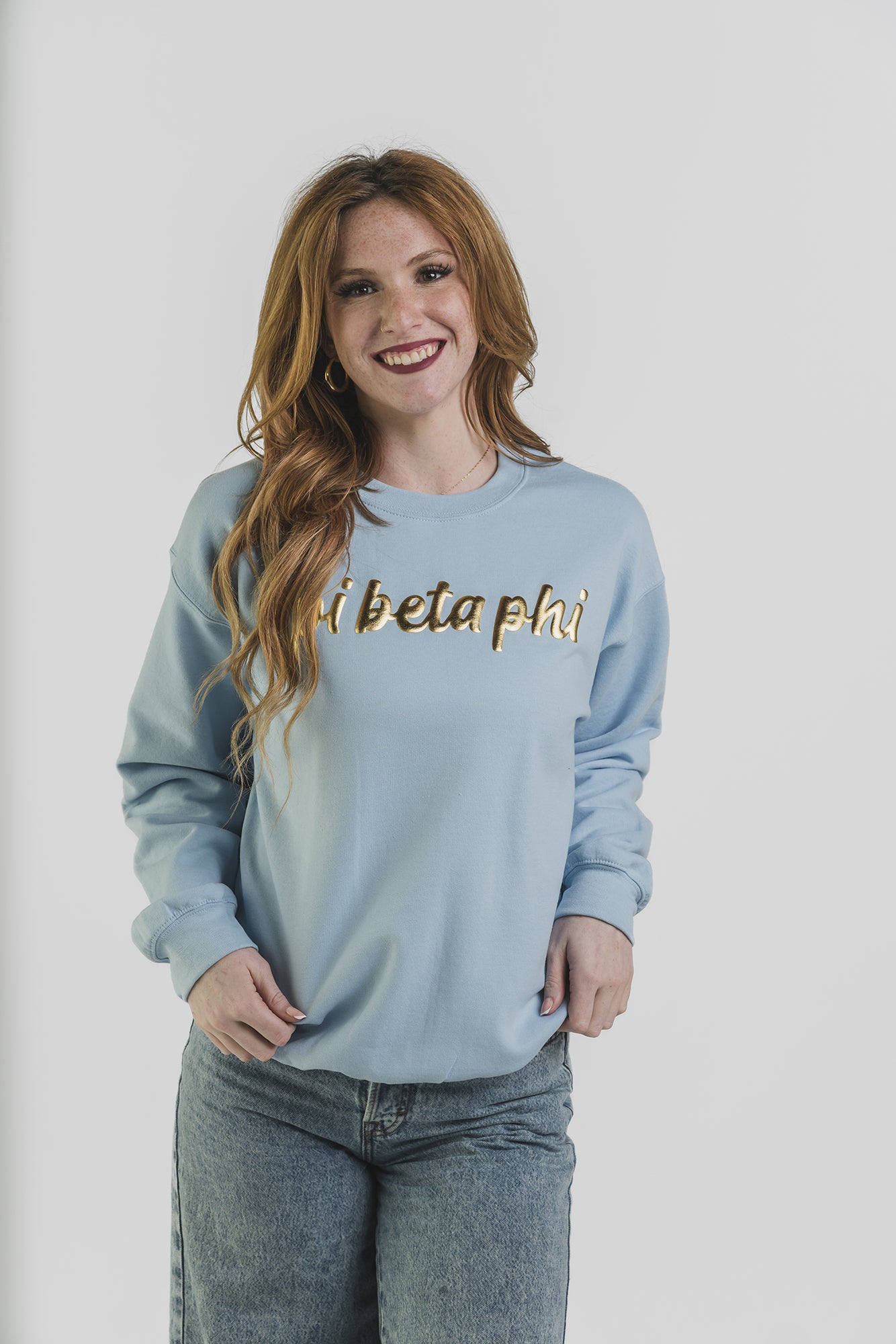Gold Puff Sweatshirt